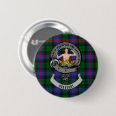 Urquhart Clan Badge Personalized Ronde Button 5,7 Cm (Voorkant /achterkant)