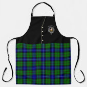 Urquhart Clan Badge & Tartan Kilt Schort (Voorkant)