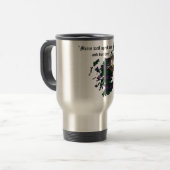 Urquhart Clan Badge Travel Mug Reisbeker (Voorkant links)