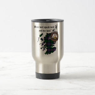 Urquhart Clan Badge Travel Mug Reisbeker