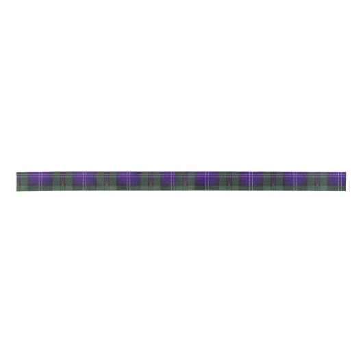 Urquhart clan Pset Scottish tartan Satijnen Lint (Voorkant)