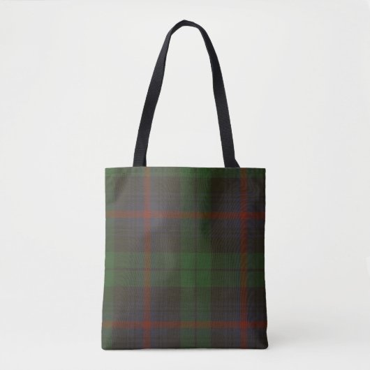 Urquhart Clan Tartan Tote Bag (Voorkant)