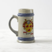 Urquhart Coat of Arms Stein - Family Crest Bierpul (Links)