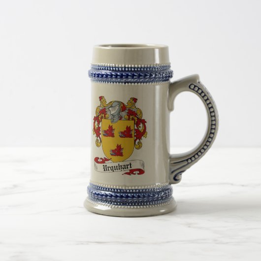 Urquhart Coat of Arms Stein - Family Crest Bierpul (Rechts)