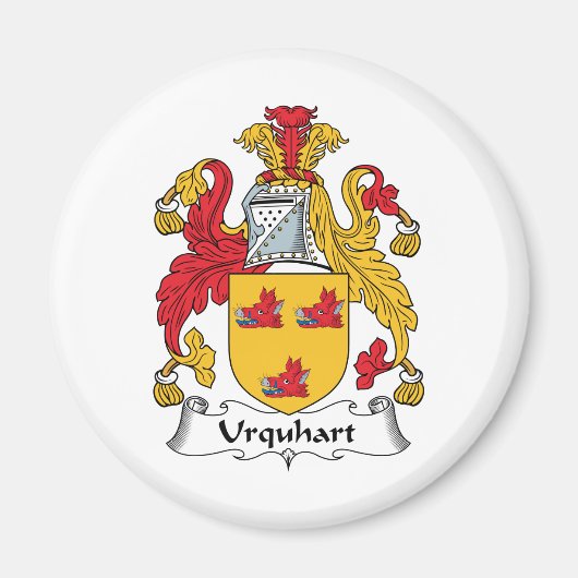 Urquhart Family Crest Magneet (Voorkant)