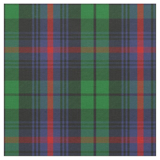 Urquhart Tartan Afdrukken Stof (Close Up)