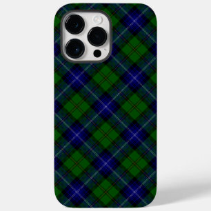 Urquhart tartan blauw groen geruit Case-Mate iPhone 14 pro max hoesje