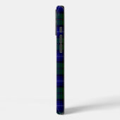 Urquhart tartan blauwe groene vleid Case-Mate iPhone case (Achterkant / Links)