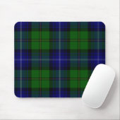 Urquhart tartan blauwe groene vleid muismat (Met muis)