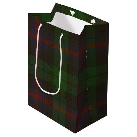 Urquhart Tartan Medium Cadeauzakje (Voorkant Gekanteld)