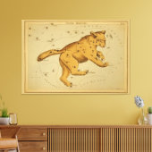 Ursa Major -  Astronomisch Star Chart Afbeelding Canvas Afdruk (Insitu (Woonkamer))