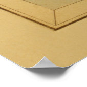 Ursa Major - Astronomisch Star Chart Afbeelding Poster (Hoek)