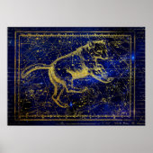 ursa major constellation poster (Voorkant)