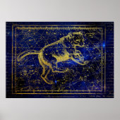 ursa major constellation poster (Voorkant)