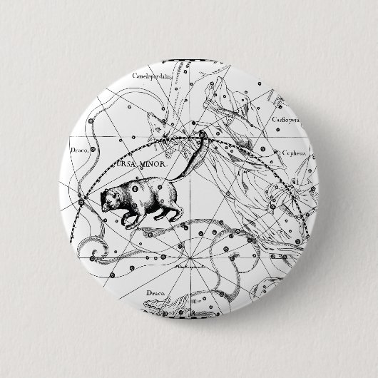 Ursa Minor Ronde Button 5,7 Cm (Voorkant)