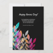 Urses Day Floral Card Kaart (Voorkant)