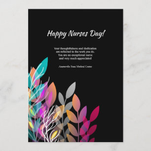 Urses Day Floral Card Kaart