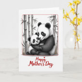 Ursine Moederdag schetskaart Kaart (Gele Bloem)