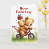 Ursine Vaders Dag Ride Kaart (Gele Bloem)