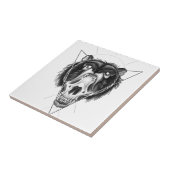 Urso Blackwork Tegeltje (Zijkant)