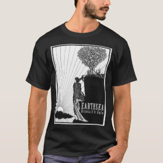 Ursula K. Le Guin Earth Dragons Wizards S T-shirt