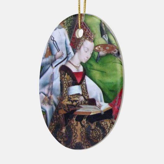 Ursula-lezing (detail; M 070) Keramisch Ornament (Links)