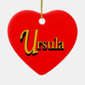Ursula-versiering Keramisch Ornament (Achterkant)