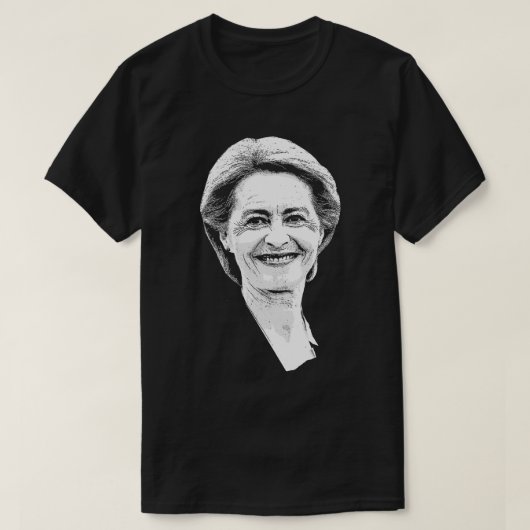 Ursula von der Leyen T-shirt (Design voorkant)