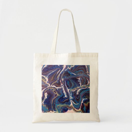 Ursula's Dance flow art Tote Bag (Voorkant)