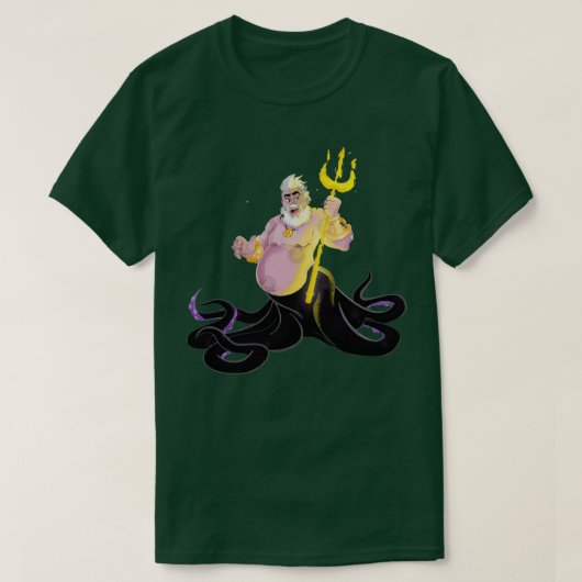 Ursus the Zee Witch Brother of Ursula T-shirt (Design voorkant)