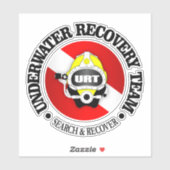 URT (Onderwater Recovery Team) Sticker (Vel)
