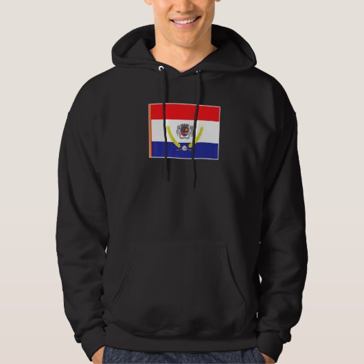 Uruguaiana Flag National pride  Souvenir Hoodie (Voorkant)
