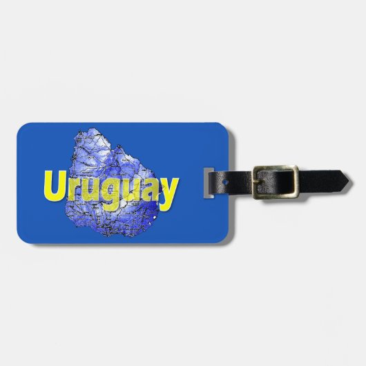 Uruguay Bagagelabel (Voorkant horizontaal)