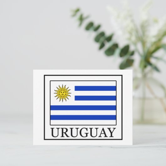 Uruguay Briefkaart (Staand voorkant)
