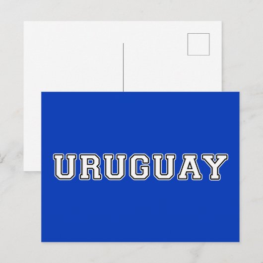 Uruguay Briefkaart (Voorkant / Achterkant)