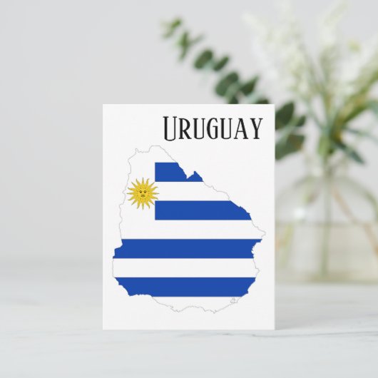 Uruguay Briefkaart (Staand voorkant)