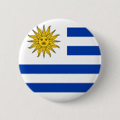 Uruguay-Button Ronde Button 5,7 Cm (Voorkant)