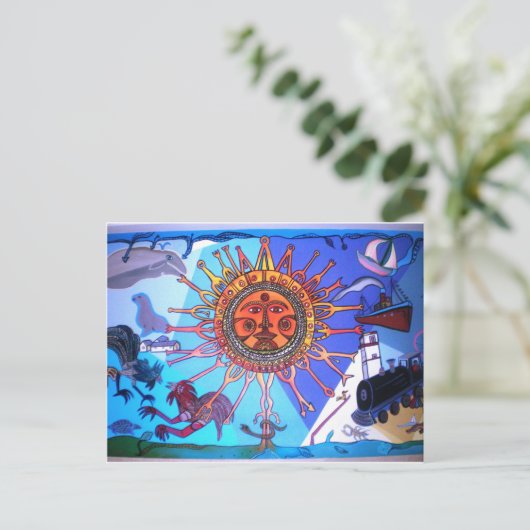 Uruguay Conrad Wall Briefkaart (Staand voorkant)