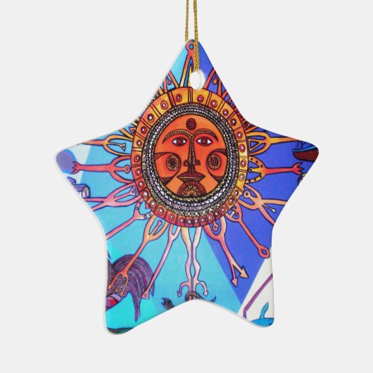 Uruguay Conrad Wall Keramisch Ornament (Rechts)