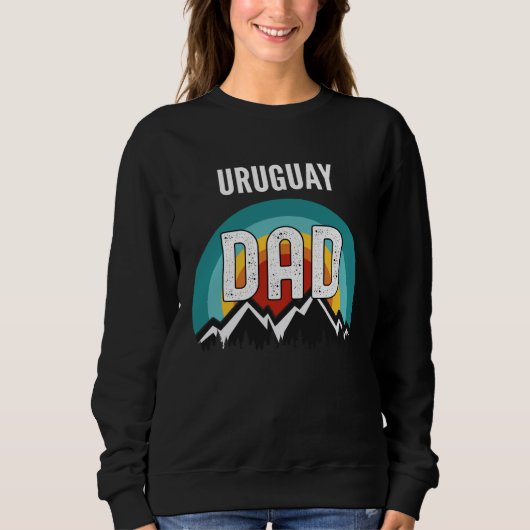 Uruguay Dad Fathers Day 2021 Trui (Voorkant)