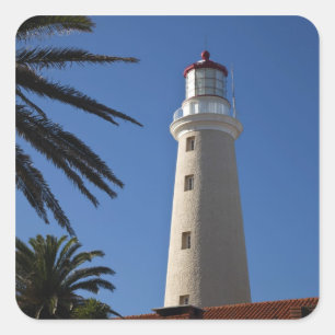 Uruguay, departement Maldonado, Punta del Este. Vierkante Sticker