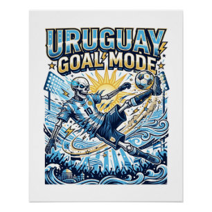 Uruguay Doel Modus Skelet Aanvaller Naties Dynamis Perfect Poster