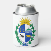 uruguay embleem blikjeskoeler (Blikje Voorkant)