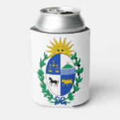 uruguay embleem blikjeskoeler (Blikje Achterkant)