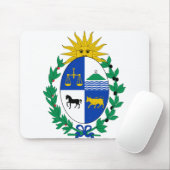 uruguay embleem muismat (Met muis)