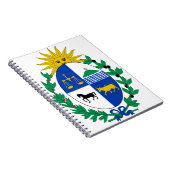 uruguay embleem notitieboek (Rechterzijde)