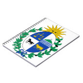 uruguay embleem notitieboek (Linkerzijde)