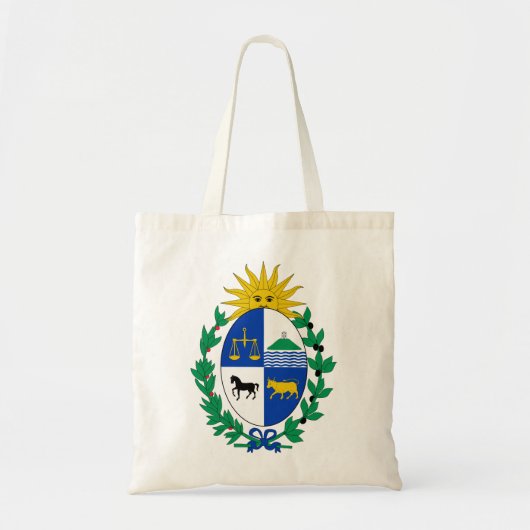 uruguay embleem tote bag (Voorkant)