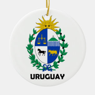 URUGUAY - embleem / vlag / wapen / symbool Keramisch Ornament