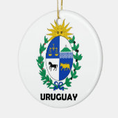 URUGUAY - embleem / vlag / wapen / symbool Keramisch Ornament (Links)